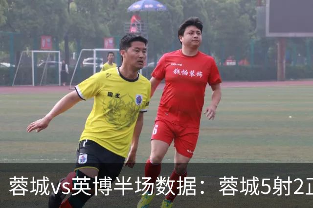 蓉城vs英博半场数据：蓉城5射2正，控球率40%，英博半场0射门